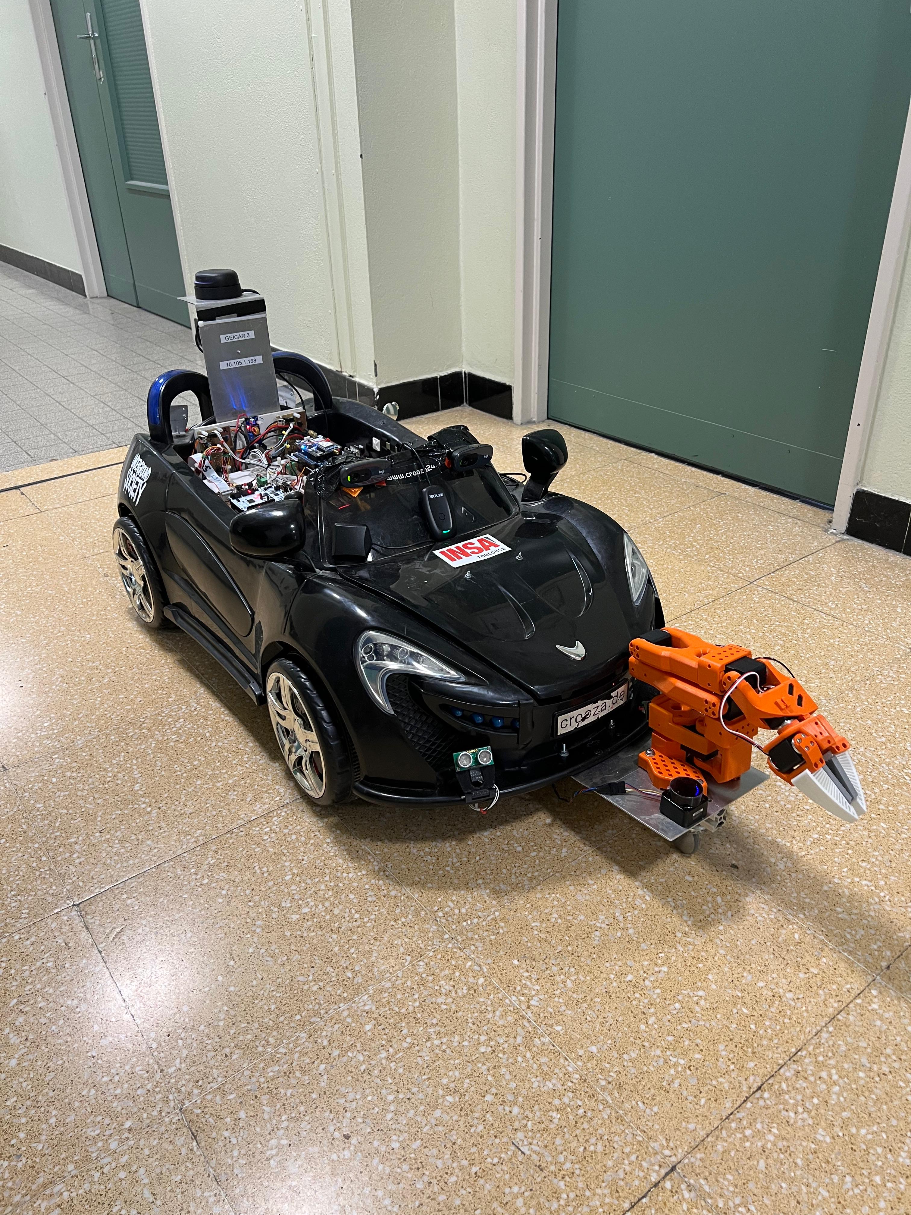 ECOSense: Autonomous waste-collecting robot
