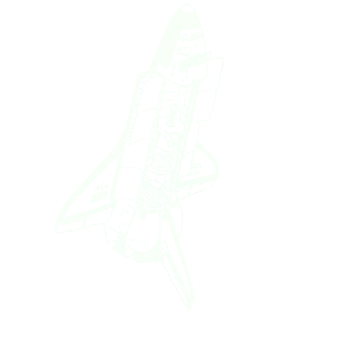 Decorative Space Shuttle
